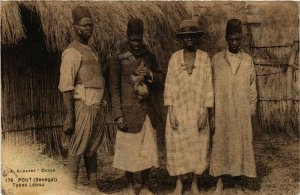 CPA AK Pout - Types Lébou - Folklore SENEGAL (778619)