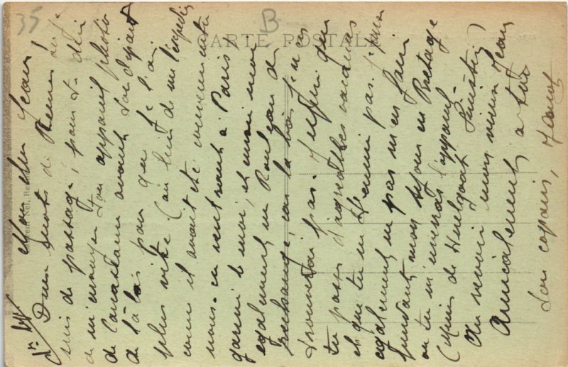 CPA Rennes Le Thabor , effet de neige (1235787) 