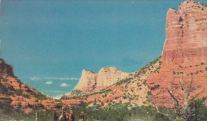 Arizona Flagstaff Ridge The Range In The Massive Red Rock County 1939