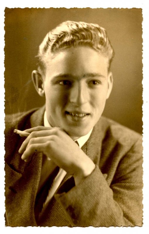 Charlie Chaplin, Circa 1925. Photographer Cornelius Kloens, Rotterdam. *RPPC