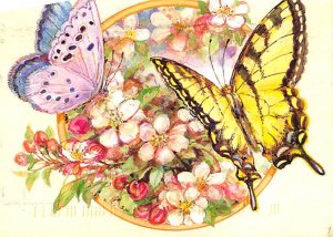 Canvas Butterfly Art  