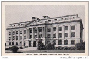 Front view,  Guilford County Courthouse,  Greensboro,  North Carolina,  00-10s