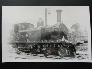 NBR Steam Locomotive No.67 North British Railway NBR, RP Photocard