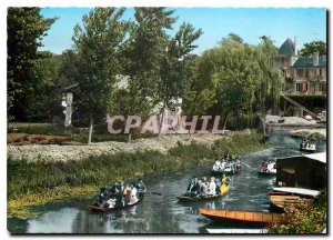 Modern Postcard In the Marais Poitevin Venice flights from Green Boating