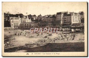 Old Postcard Dinard Casinos And The Beach