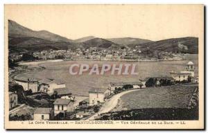 Old Postcard Banyuls Sur Mer Vue Generale De La Baie