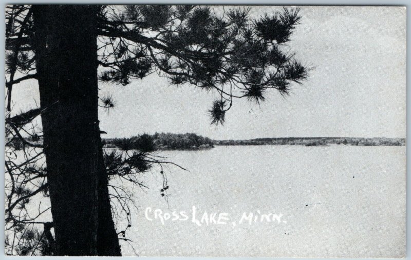 x2 LOT Cross Lake, MN First Night in Country Outhouse / Park Litho Photo PC A197