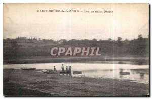 Postcard Old Saint Didier de la Tour Lake Saint Didier