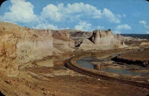 Panorama of Green River - Wyoming WY  