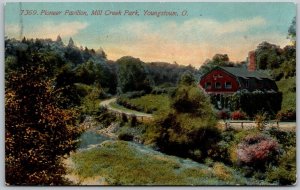 Youngstown Ohio 1912 Postcard Pioneer Pavilion Mill Creek Park