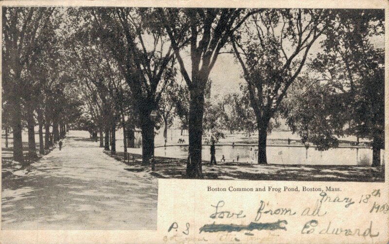 USA Boston Common and Frog Pond Boston Massachusetts 05.79 