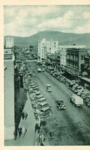 Postcard Early Aerial View of Wenatchee, WA., Apple Capital of the World.  aa6