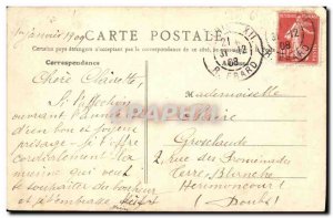 Old Postcard The Paris Boulogne in Autumn Wood Castle Longtchamps