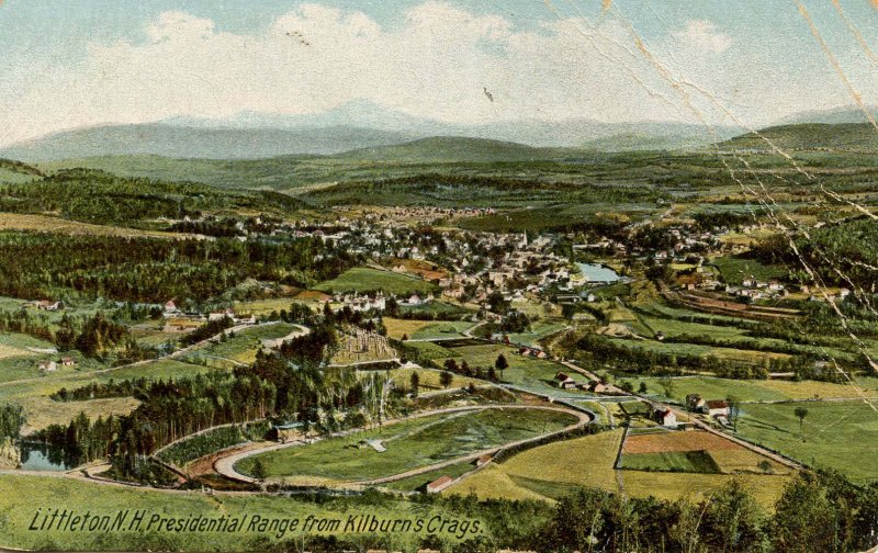 NH - Littleton. View from Kilburn's Crags       (creases)