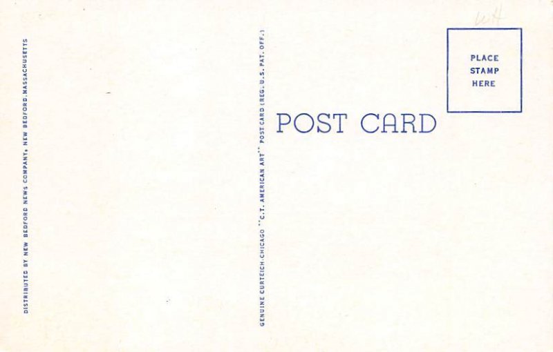 Martha's Vineyard Island, Mass West Chops  Light House Unused 