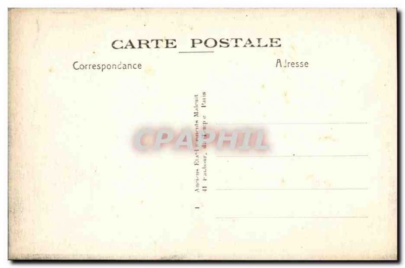 Postcard Old Saint Ouen Arago Street