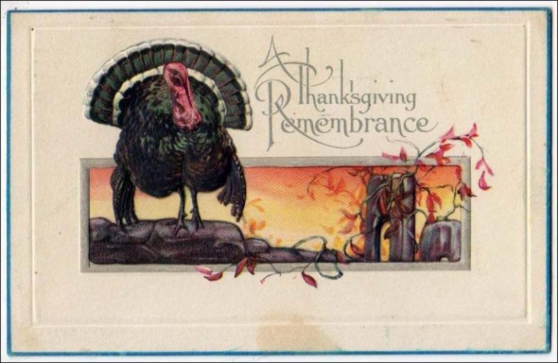 Greeting - Thanksgiving Remembrance, Turkey