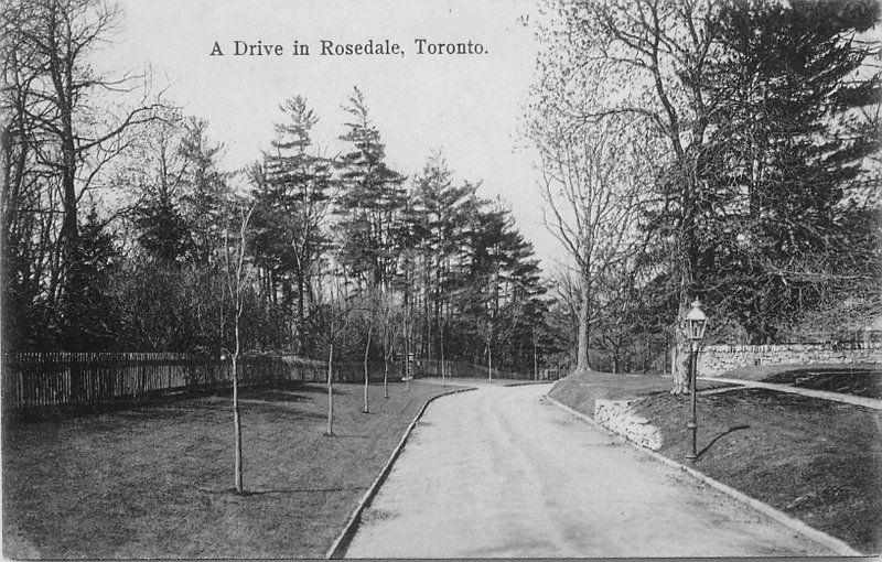 C-1905 Private Postcard Drive Rosedale Toronto Canada Macfarlane postcard 5533