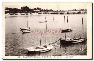 Old Postcard Saint Georges de Didonne Port