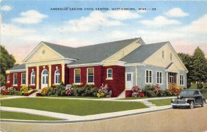 Hattiesburg Mississippi 1953 Postcard American Legion Civic Center