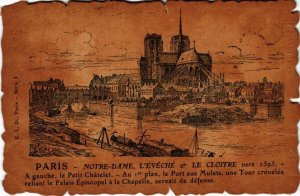 CPA Vieux PARIS Notre-Dame l'Eveche et le Cloitre (1270961) 