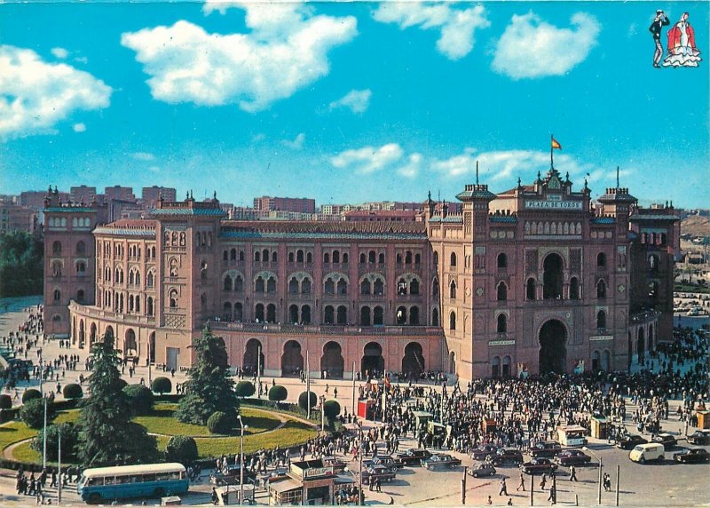 Postcard Europe Madrid Plaza de Toros bullring