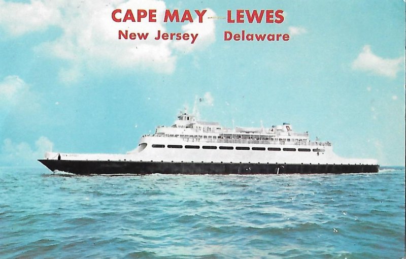 Cape May New Jersey to Lewes Delaware Luxe Ferry Boat