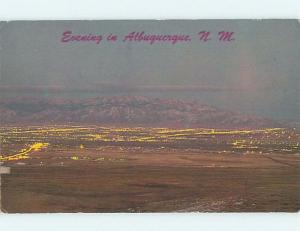 Pre-1980 PANORAMIC VIEW Albuquerque New Mexico NM F9295