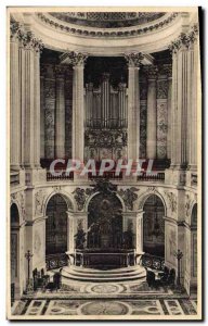 Old Postcard Organ Chateau of Versailles Chapel