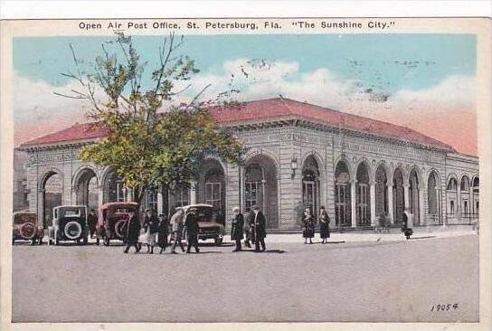 Florida St Petersburg Open Air Post Office 1924