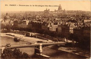 CPA Paris 6e Paris-Panorama de la Montagne St-Geneviéve (312106)