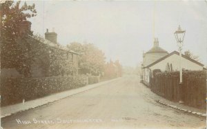Postcard RPPC UK Southington 1909 High Street 23-5134