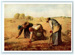 c1950s The Gleaners(Louvre) by Jean Francois Millet Unposted Postcard