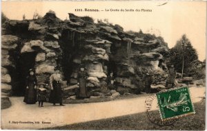 CPA Rennes La Grotte du Jardin des Plantes FRANCE (1015617)