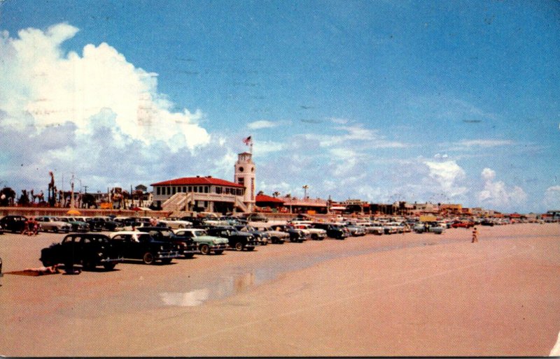 Florida Jacksonville Beach Scene On The Beach 1961