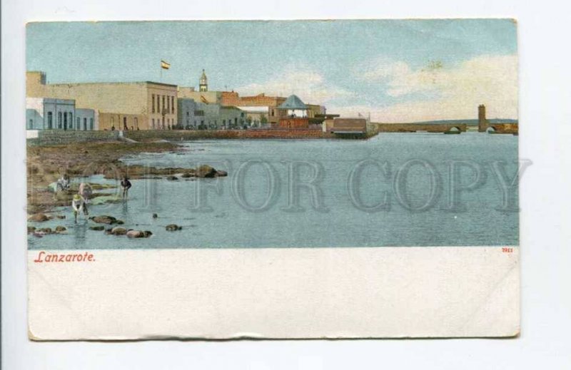 424439 Spain Canary Islands Lanzarote Vintage postcard