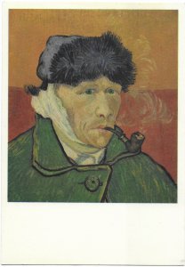 Vincent Van Gogh 1853-1890 The Man With the Pipe  4 by 6