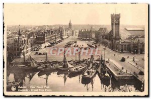 Old Postcard Ostend Place Ernest Peys Charter