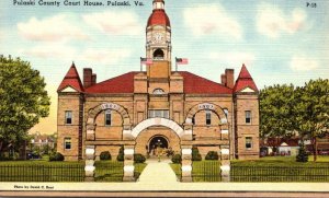 Virginia Pulaski County Court House