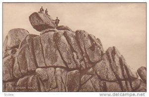 Logan Rock, Cornwall, England, UK, 1900-1910s