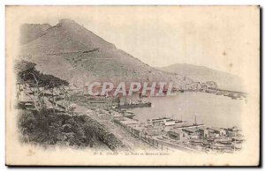 Algeria Oran Old Postcard The port of Mers El Kebir