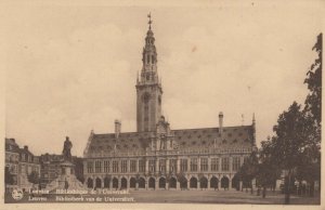 Belgium Postcard - Leuven - Bibliotheek Van De Universiteit  T10265