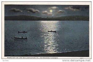 Moonlight on Lake Wallenpaupack,  Pennsylvania,  PU_1938