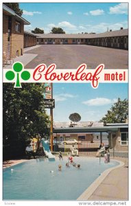 Swimming Pool, Cloverleaf Motel, MEDICINE HAT, Alberta, Canada, 40-60´s