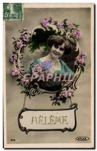 Old Postcard Fantaisie Helene