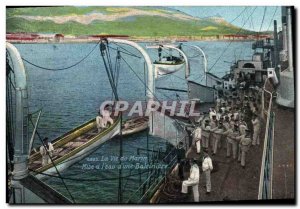 Old Postcard Militaria Marine Life Marine Commissioning has the & # 39eau of ...