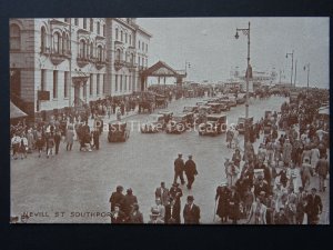Lancashire Merseyside SOUTHPORT Nevill Street - Old Postcard
