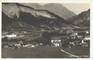 Switzerland Kandersteg mit Niesen Vintage RPPC 03.67