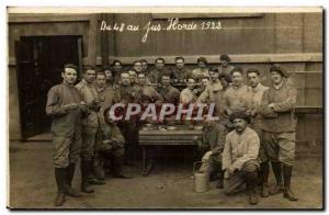 CARTE PHOTO Militaria From 48 to juice Horde 1923 Alpine Hunters