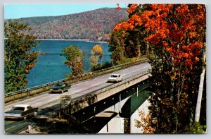 Bridge~Warren Pennsylvabnia~At Route 59 Former Devils Elbow~Kinzua Dam~Vtg PC